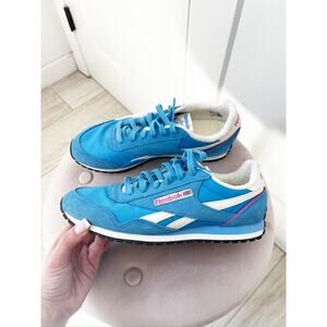 Reebok Classic AZ Blue & White Sneakers Size 10